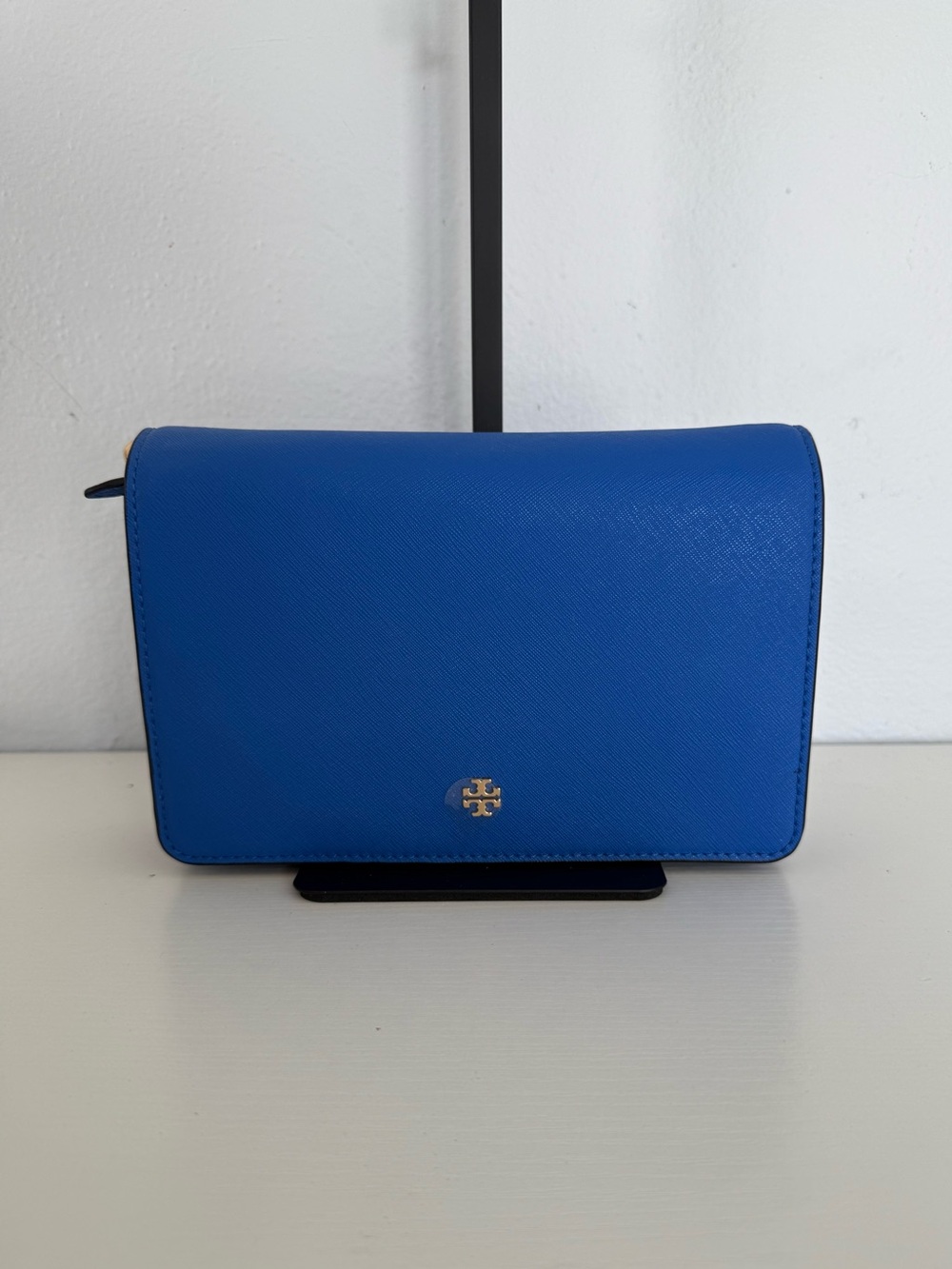 NWT Tory Burch Emerson Combo Crossbody Bondi Blue